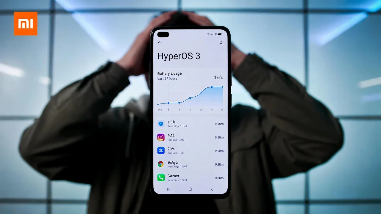 HyperOS 3 battery drain -