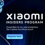 Xiaomi Insiders Program -